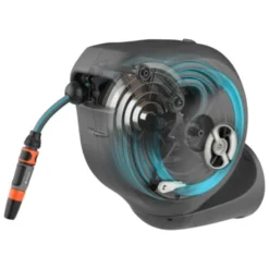 Gardena Wandslangenbox Roll-up 20 Meter Grijs Blauw -SKIL WINKEL 123 1035