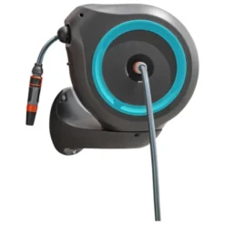 Gardena Wandslangenbox Roll-up 20 Meter Grijs Blauw -SKIL WINKEL 123 1039