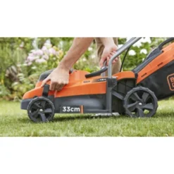 Black & Decker BLACK+DECKER 2x18V Grasmaaier BCMW33184L2-QW 33 Cm Incl. Twee 4,0 Ah Accu's -SKIL WINKEL 123 1116