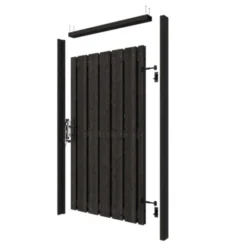 Poortpakket Antraciet Op Metalen Frame -SKIL WINKEL 123 1206