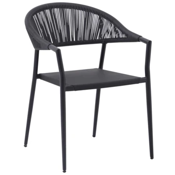 Stoel Lavandou Zwart 1 Stoel Lavandou Zwart