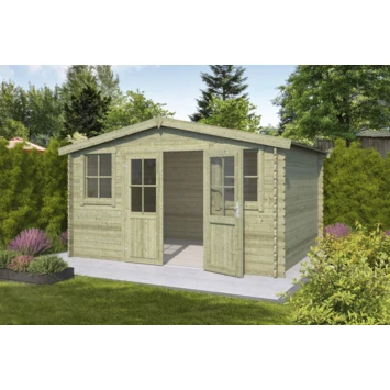 Tuinhuis Dalton 376x292 Geïmpregneerd 2 Tuinhuis Dalton 376x292 Geïmpregneerd - Afbeelding 2