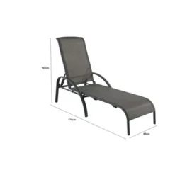 Ligbed Toledo Antraciet -SKIL WINKEL 123 1291