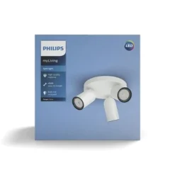 Philips Opbouwspot MyLiving Pongee LED Wit 3 X 5.5W -SKIL WINKEL 123 1370
