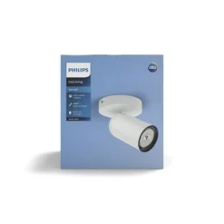 Philips Opbouwspot MyLiving Pongee LED Wit 5.5W -SKIL WINKEL 123 1387
