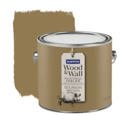 Gamma Wood&Wall Krijtverf Bourbon Brown 2,5 Liter