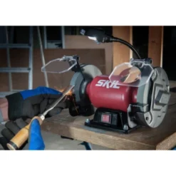 SKIL 150mm Werkbankslijpmachine / Dubbele Schuurmachine 1355AA 400W -SKIL WINKEL 123 147