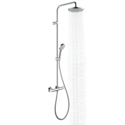 Hansgrohe Douchesysteem Vernis Blend 200 Met Thermostaatkraan Mat Zwart -SKIL WINKEL 123 1523