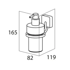 Tiger Zeepdispenser Impuls Hangend RVS -SKIL WINKEL 123 1532