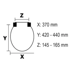 Bemis WC Bril Venezia Wit Kunststof Met Softclose -SKIL WINKEL 123 1558