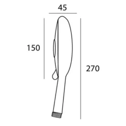 Tiger Handdouche Splash Termini Ø15 Cm 6 Standen 17 Tiger Handdouche Splash Termini Ø15 Cm 6 Standen -SKIL WINKEL 123 1589
