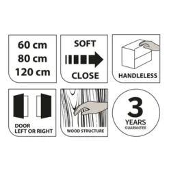 Tiger Karlo Kolomkast Chalet Eiken 160 Cm 6 Tiger Karlo Kolomkast Chalet Eiken 160 Cm -SKIL WINKEL 123 1601