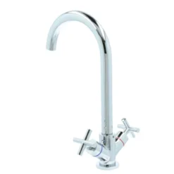 Aqualino Keukenkraan Ceronda 2-knops Chroom -SKIL WINKEL 123 1638