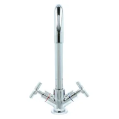 Aqualino Keukenkraan Ceronda 2-knops Chroom -SKIL WINKEL 123 1643