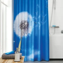 Sealskin Douchegordijn Blow Ball Blauw 180x200 Cm -SKIL WINKEL 123 1651