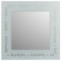 Plieger Spiegel Zilver 40x40 Cm