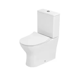 Atlantic Newport Toilet Duoblok Zonder Spoelrand PK/muuraansluiting
