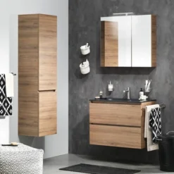 TIGER S-line Spiegelkast 60cm Chalet Eiken -SKIL WINKEL 123 1723