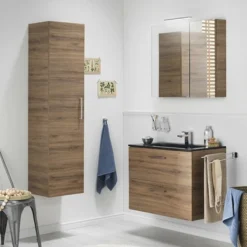 TIGER S-line Spiegelkast 60cm Chalet Eiken -SKIL WINKEL 123 1725