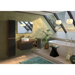 Atlantic By Allibert Badmeubelset Lia 90 Cm Hout En Zwart 5 Atlantic By Allibert Badmeubelset Lia 90 Cm Hout En Zwart -SKIL WINKEL 123 1795