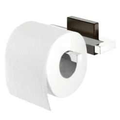 Tiger Toilethouder Zenna Chroom/Wengé