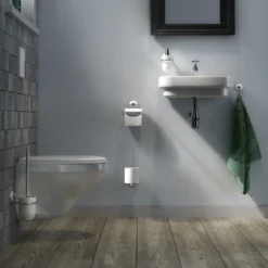 Tiger Wc-borstelset Ivy Chroom/wit -SKIL WINKEL 123 1818