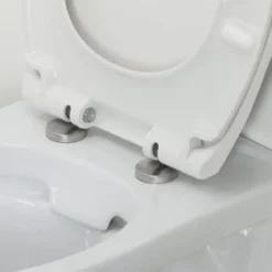 Tiger WC Bril Speckels Duroplast Zwart-wit -SKIL WINKEL 123 1838