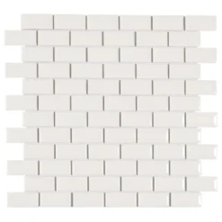 Mozaïektegel Mini Metro Wit 32,2x29,8 Cm 4 Stuks