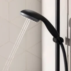 Grohe Douchesysteem Vitalio Start 250 Rond Met Thermostaatkraan QuickFix Mat Zwart -SKIL WINKEL 123 1879
