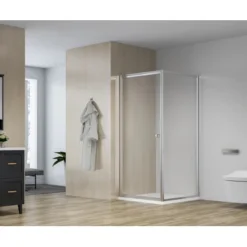 Atlantic Roan Douchewand En -deur 90x90x190cm Chroom -SKIL WINKEL 123 1915