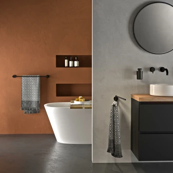 Tiger Handdoekhouder Urban Dubbel Zwart 7 Tiger Handdoekhouder Urban Dubbel Zwart - Afbeelding 7