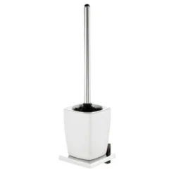 Tiger Toiletborstelhouder Zenna Hangend Chroom/Wengé