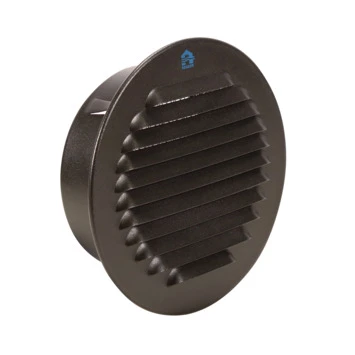 Renson Inbouw Schoepenrooster Rond Ø120 Mm ALU 1 Renson Inbouw Schoepenrooster Rond Ø120 Mm ALU