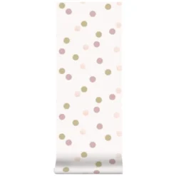 Superfresco Easy Vliesbehang Polka Stippen Roze-goud (108565) -SKIL WINKEL 123 451