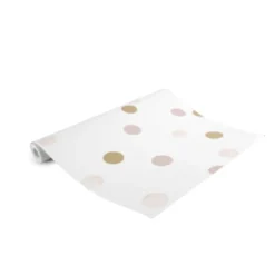 Superfresco Easy Vliesbehang Polka Stippen Roze-goud (108565) -SKIL WINKEL 123 452