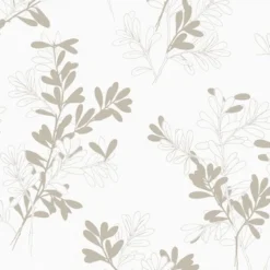 Superfresco Easy Vliesbehang Natuur Wit-taupe 32-600