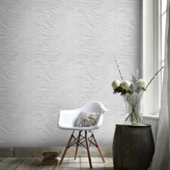 Superfresco Easy Vliesbehang Zebra Zilver 20-124 -SKIL WINKEL 123 562