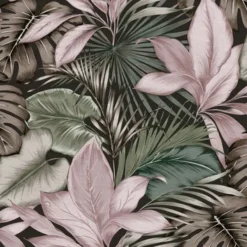 Superfresco Easy Vliesbehang Indra Groen-roze 106742