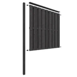 Schutting Volgpakket Tuinscherm Royal Antraciet Ca. 1,9 Meter Lang -SKIL WINKEL 123 744