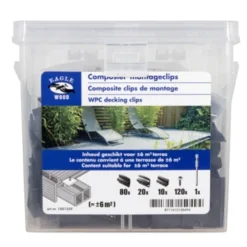 HKC Kunststof Clips - 110 Stuks -SKIL WINKEL 123 757