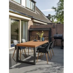 Tafel Milos Eucalyptushout -SKIL WINKEL 123 910