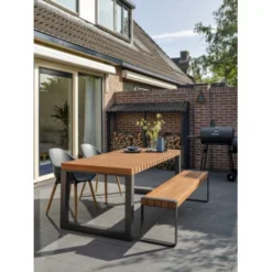 Tafel Milos Eucalyptushout -SKIL WINKEL 123 911