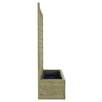 Bloembak Met Dubbele Trellis 90x40 Cm 4 Bloembak Met Dubbele Trellis 90x40 Cm - Afbeelding 4