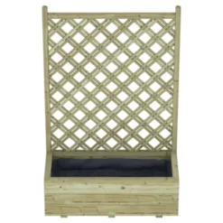 Bloembak Met Dubbele Trellis 90x40 Cm 17 Bloembak Met Dubbele Trellis 90x40 Cm -SKIL WINKEL 123 954
